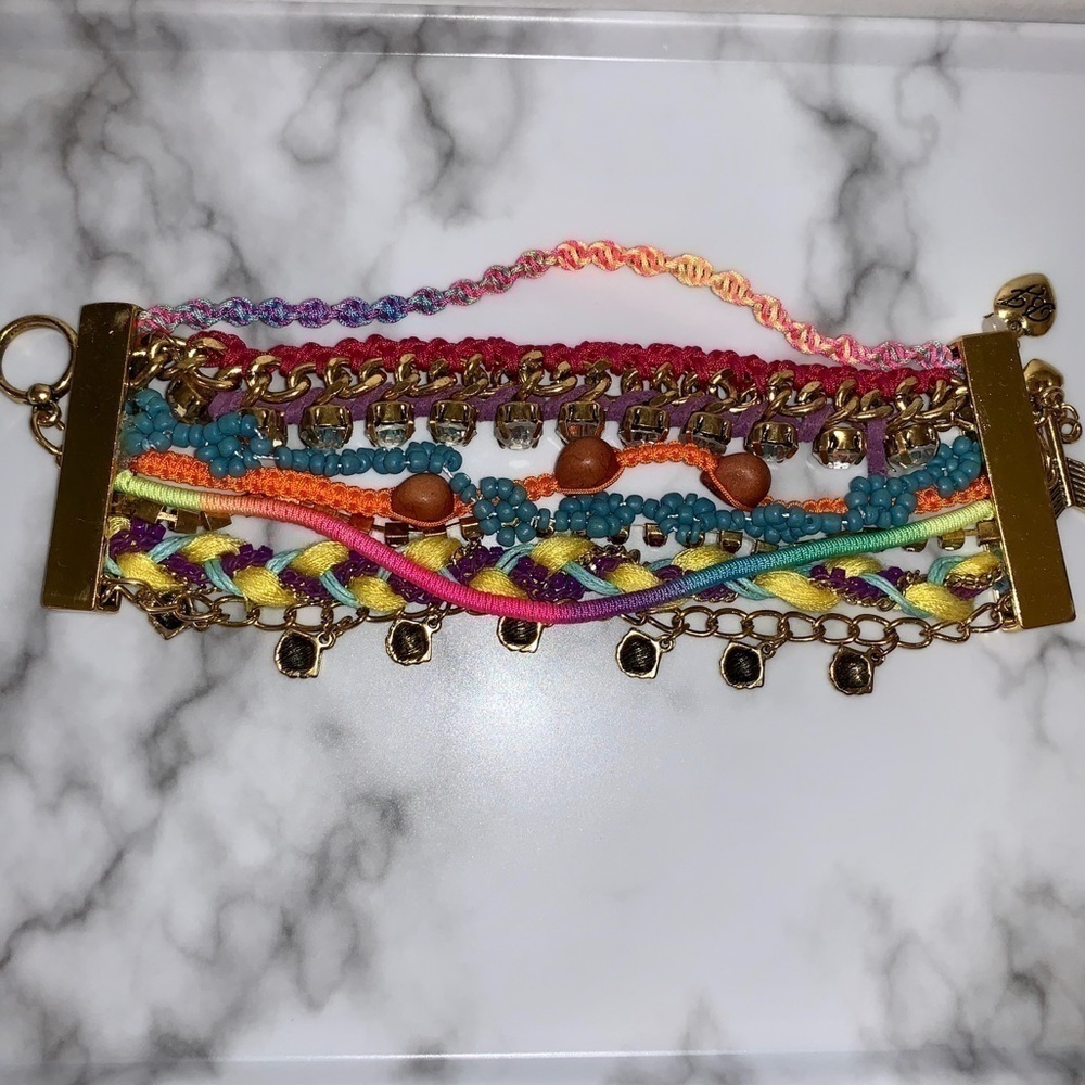 HTF BETSEY JOHNSON ST. BART'S COLLECTION Bracelet - Picture 6 of 11